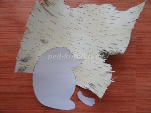 Аппликация с использованием природного материала: ёж в дороге Аппликация с использованием природного материала: ёж в дороге