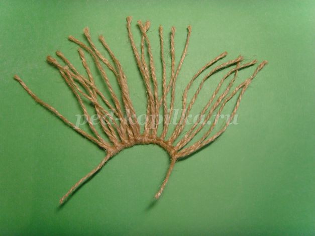 ​Лошадка из шпагата: часть 2