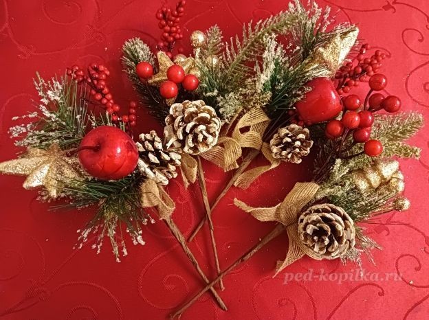 Новогодняя композиция детскими руками: часть 2 Новогодняя композиция детскими руками: часть 2