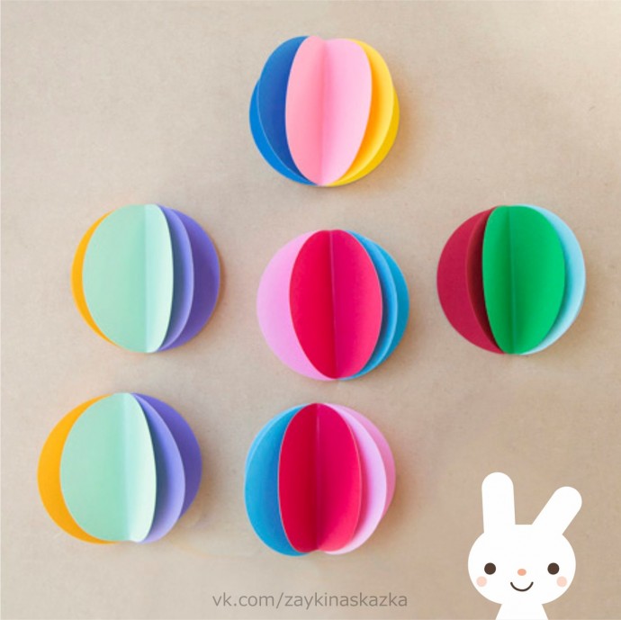 ​Воздушные шары из бумаги