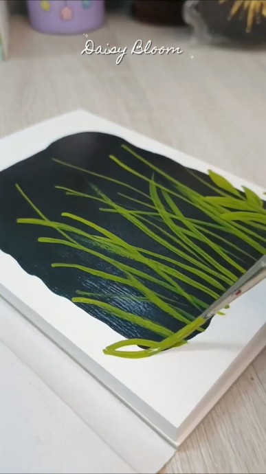 Рисуем цветочную поляну Рисуем цветочную поляну