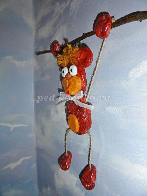 ​Тестопластика: обезьянка, часть 3