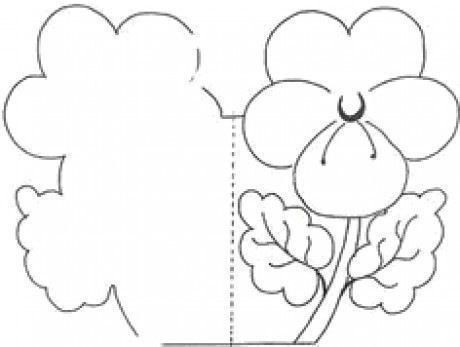 Аппликации из раскрашенных ребенком цветов Аппликации из раскрашенных ребенком цветов