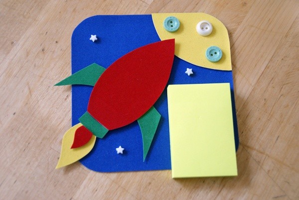 Фоторамка-магнит с блоком для записей Фоторамка-магнит с блоком для записей