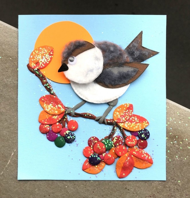 Осенний воробушек Осенний воробушек