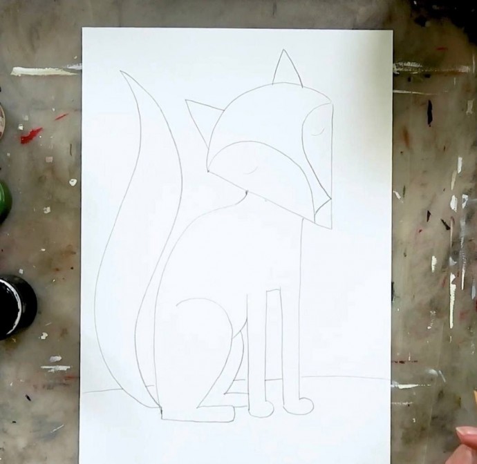 Осенняя лисичка Осенняя лисичка