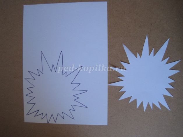 Весенняя аппликация из бумаги, фетра и карандашной стружки: часть 1