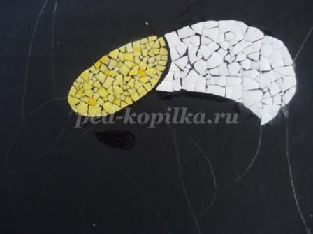 Мозаика из яичной скорлупы: часть 1 Мозаика из яичной скорлупы: часть 1