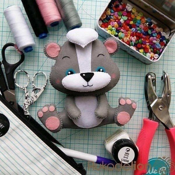 ​Игрушечки из фетра