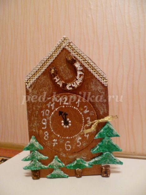 Новогодний сувенир детскими руками: часть 3