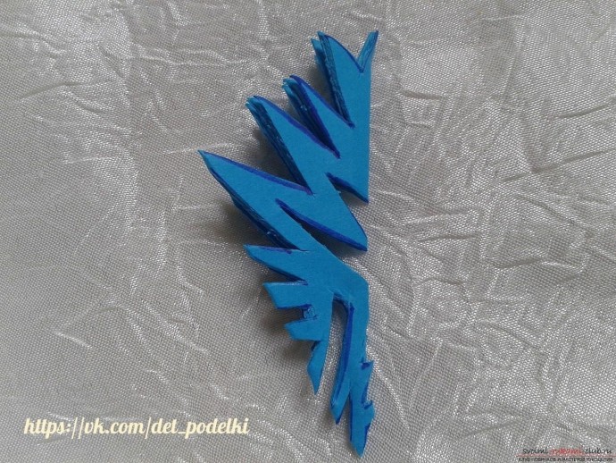 Очень красивая снежинка