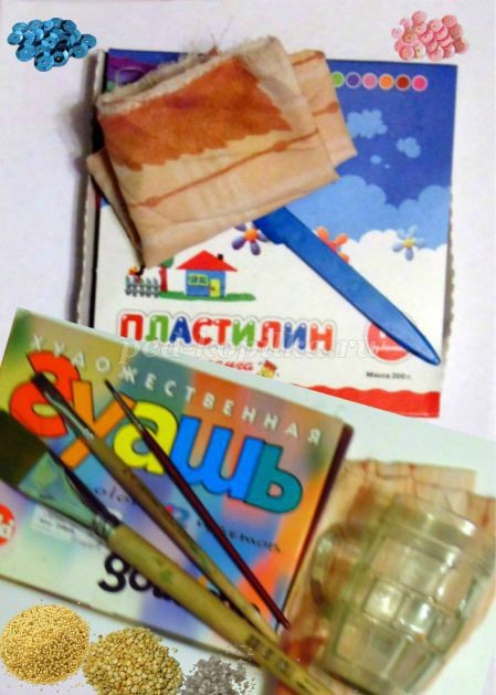 Пластилинография "Снегурочка": часть 1