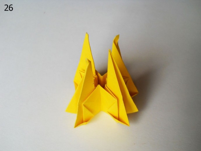 Сложные цветы в технике оригами