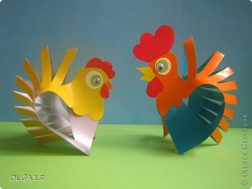 Курочка и петушок Курочка и петушок