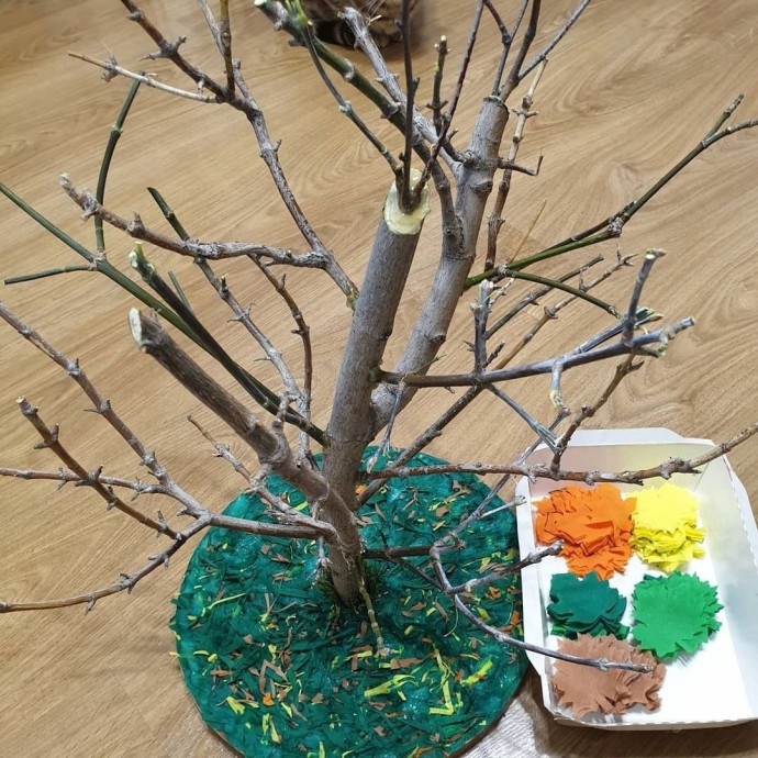 Пышный осенний клён Пышный осенний клён