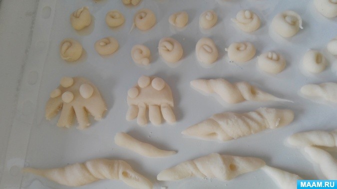 Картина из соленого теста "Мечты о море"