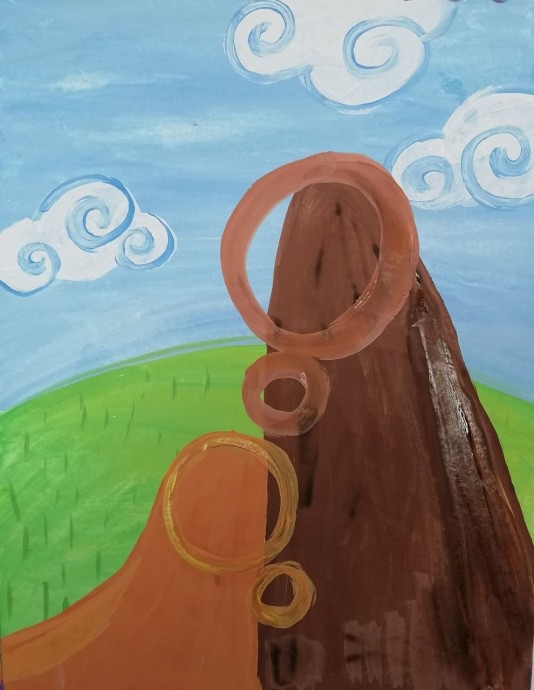 ​Кобыла и жеребенок