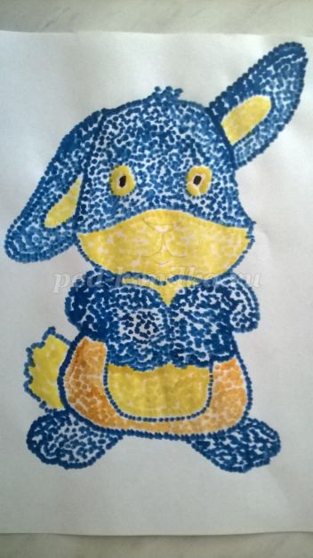 Пуантилизм для детей