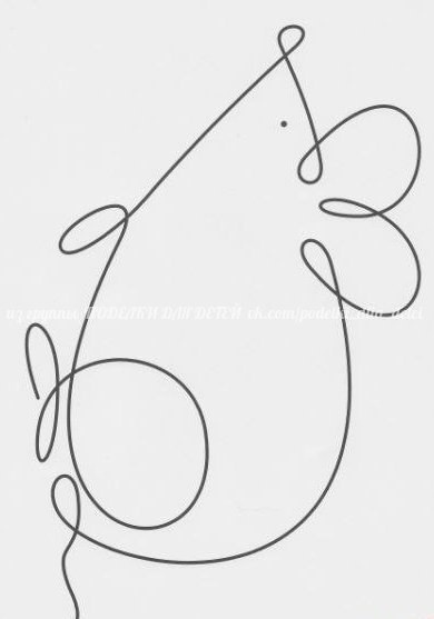 Рисунки-неотрывайки Рисунки-неотрывайки