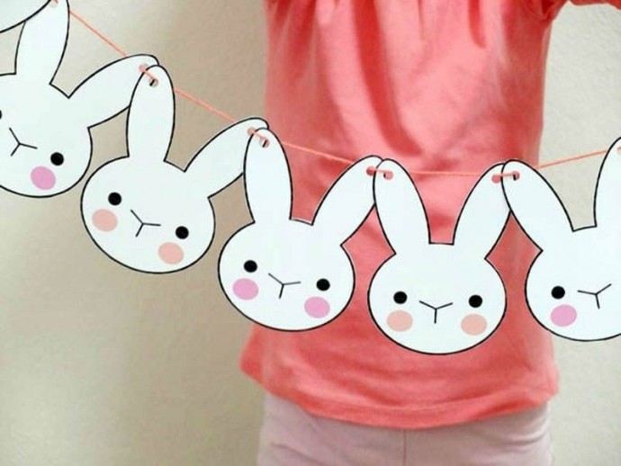 Гирлянда из зайчат Гирлянда из зайчат