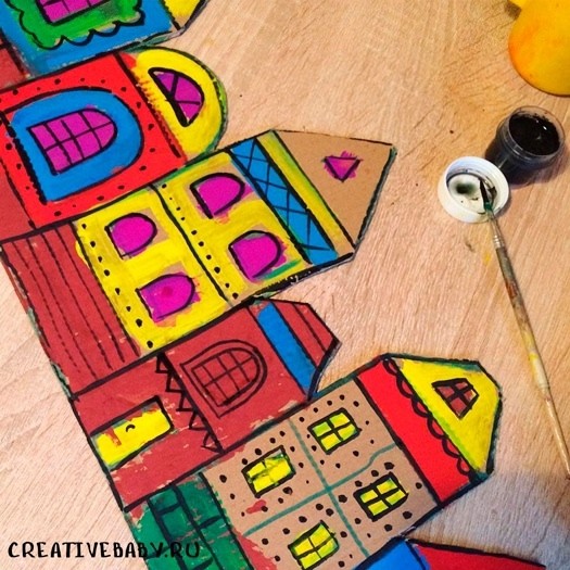 ​Домики в снегу