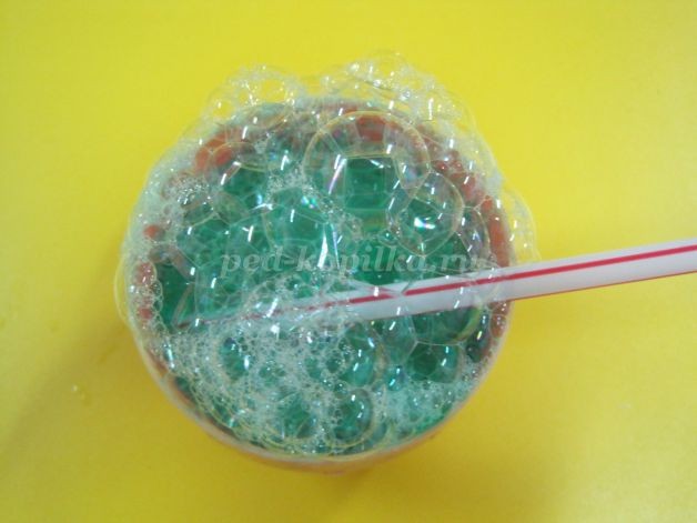 Рисование мыльными пузырями Рисование мыльными пузырями