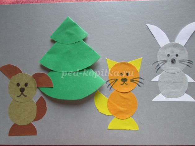 Аппликация из кругов: часть 2 Аппликация из кругов: часть 2