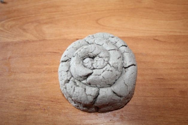 Улитка в технике папье-маше