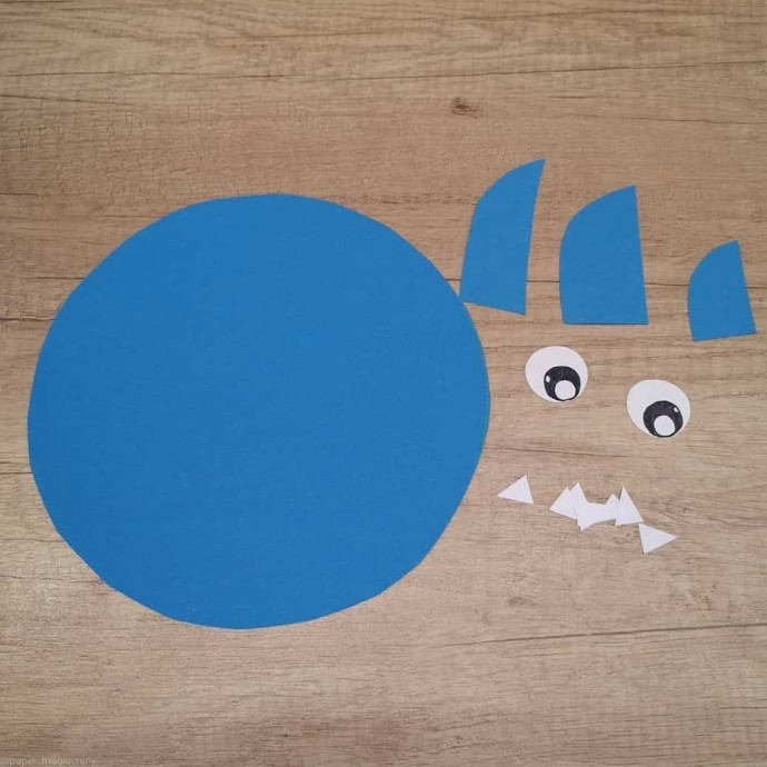 Акула из бумаги