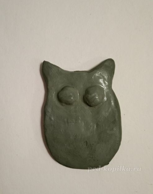 Кот из скульптурной глины детскими руками: часть 2 Кот из скульптурной глины детскими руками: часть 2