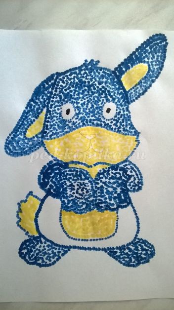 Пуантилизм для детей