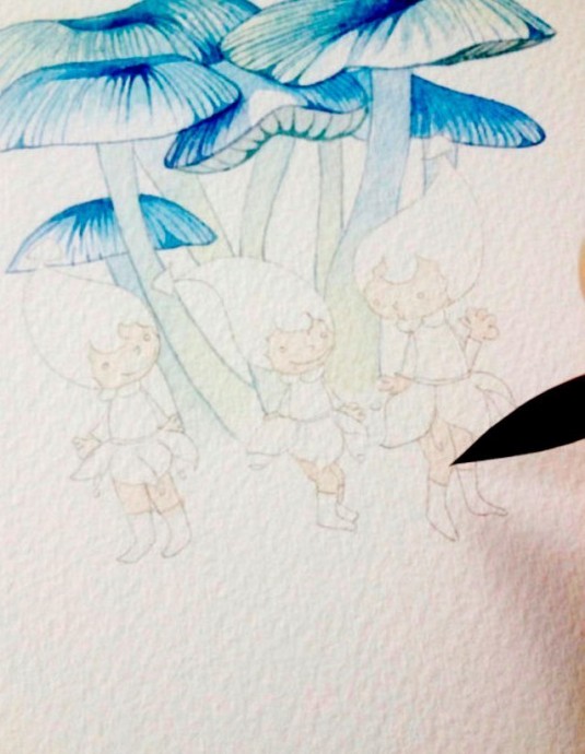 Урок рисования: волшебная страна Урок рисования: волшебная страна