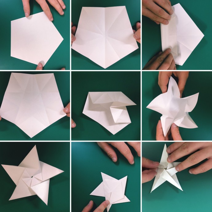 ​Звезда-оригами