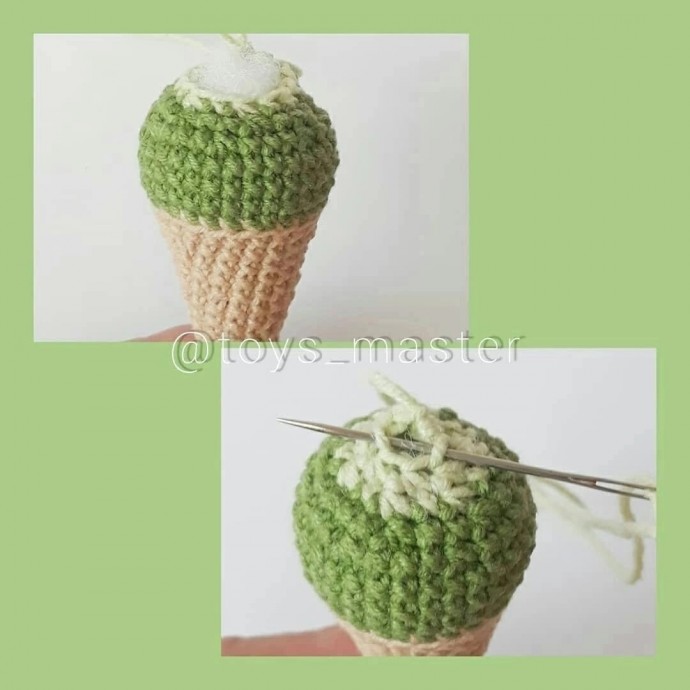 ​Мороженое в рожке