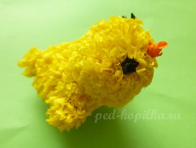 Торцевание на пластилине: цыпленок и курица Торцевание на пластилине: цыпленок и курица