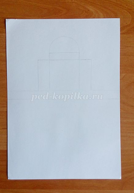 ​Графическая зарисовка исторического здания: часть 1