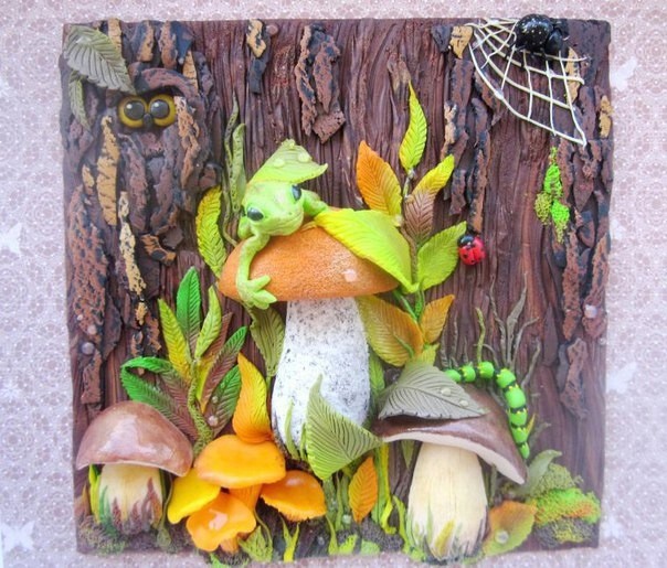 Лепим грибочки Лепим грибочки