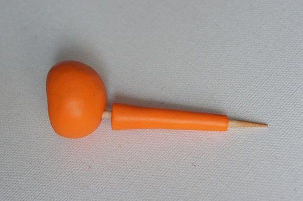 Лепим с детьми жирафика