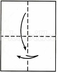 Новогодняя открытка из бумаги в технике оригами: часть 2 Новогодняя открытка из бумаги в технике оригами: часть 2