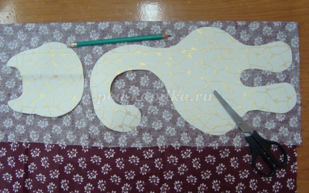 Мягкая игрушка "Кот": часть 1