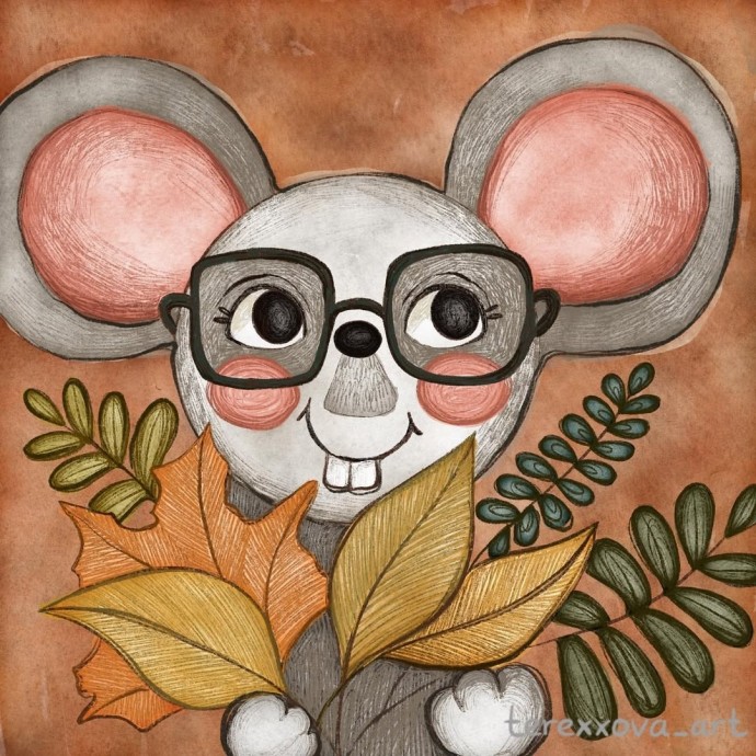 Мышка-первоклашка Мышка-первоклашка