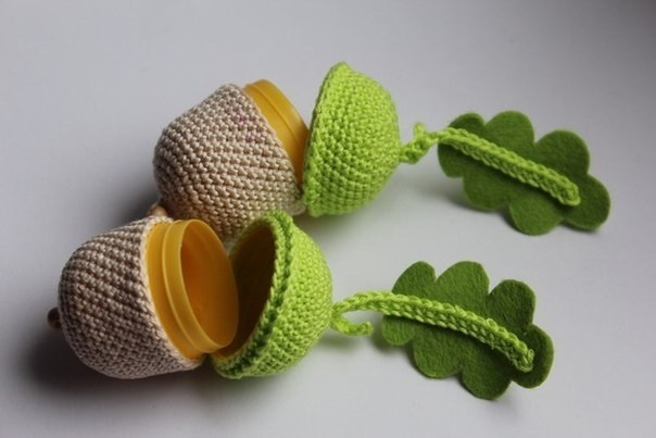 ​Жёлуди из киндер-сюрпризов