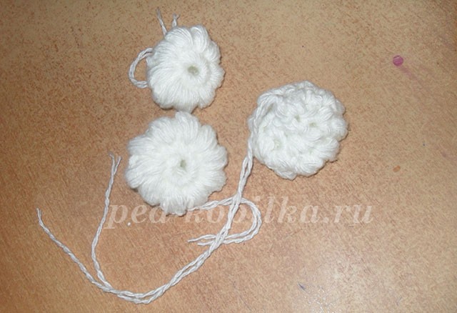 Вязаный чеснок: мастер-класс