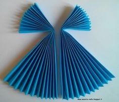 Оригинальные ангелочки из бумаги