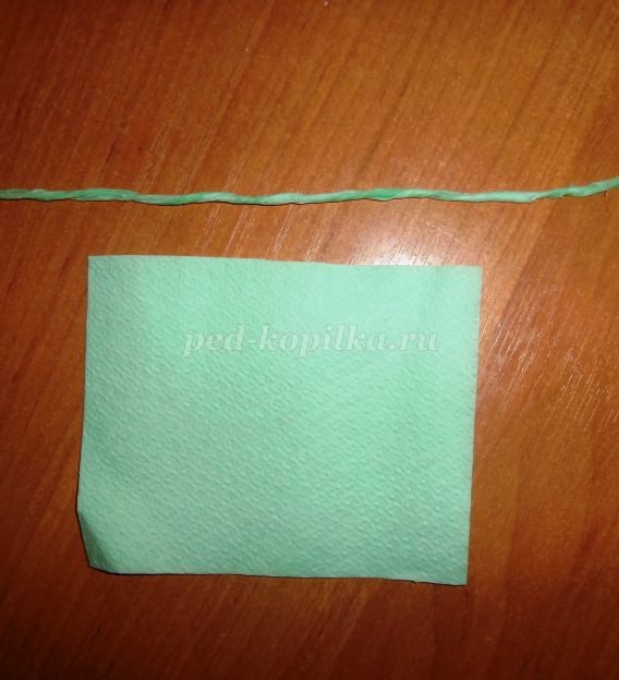 ​Коза в технике торцевания: часть 4