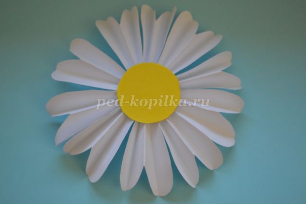 Венок с цветами из бумаги: часть 2 Венок с цветами из бумаги: часть 2
