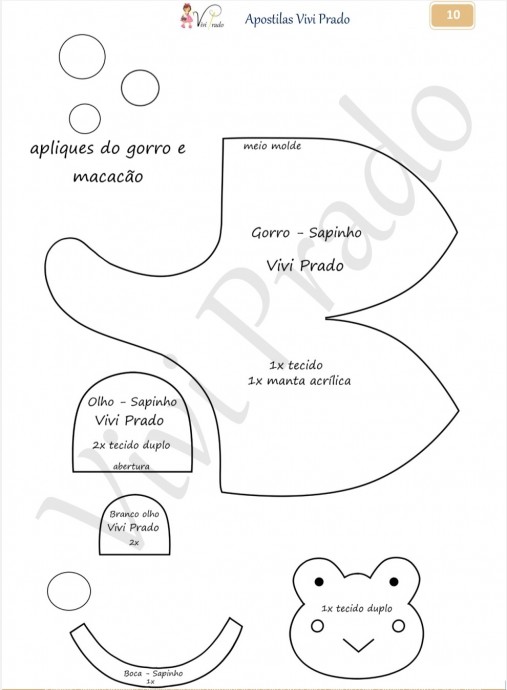 Выкройка куклы и одежды для неё Выкройка куклы и одежды для неё