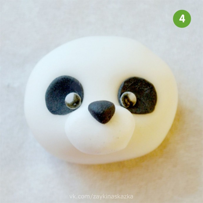 Панда из пластилина: мастер-класс Панда из пластилина: мастер-класс