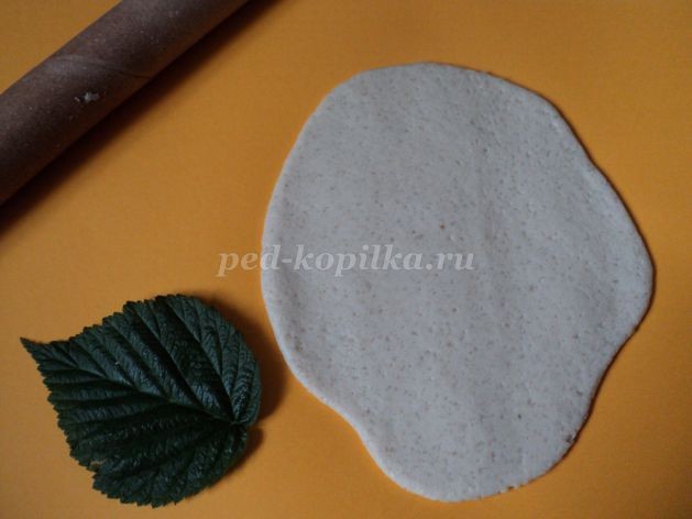 Лепка из солёного теста "Дары лета": часть 3