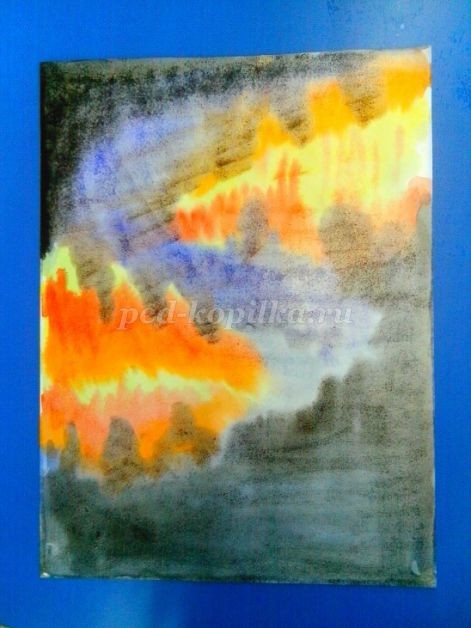 Нетрадиционная техника рисования "Северный олень", набрызг, часть 1 Нетрадиционная техника рисования "Северный олень", набрызг, часть 1